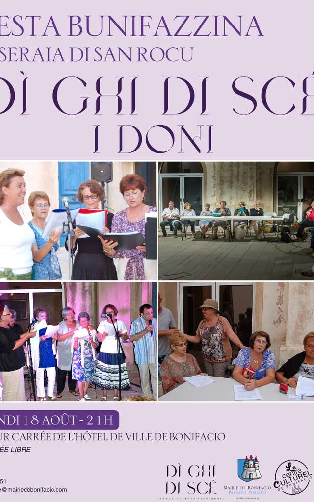 CONCERT DU GROUPE DÌ GHI DI SCÉ :  A SERAIA DI SAN ROCU