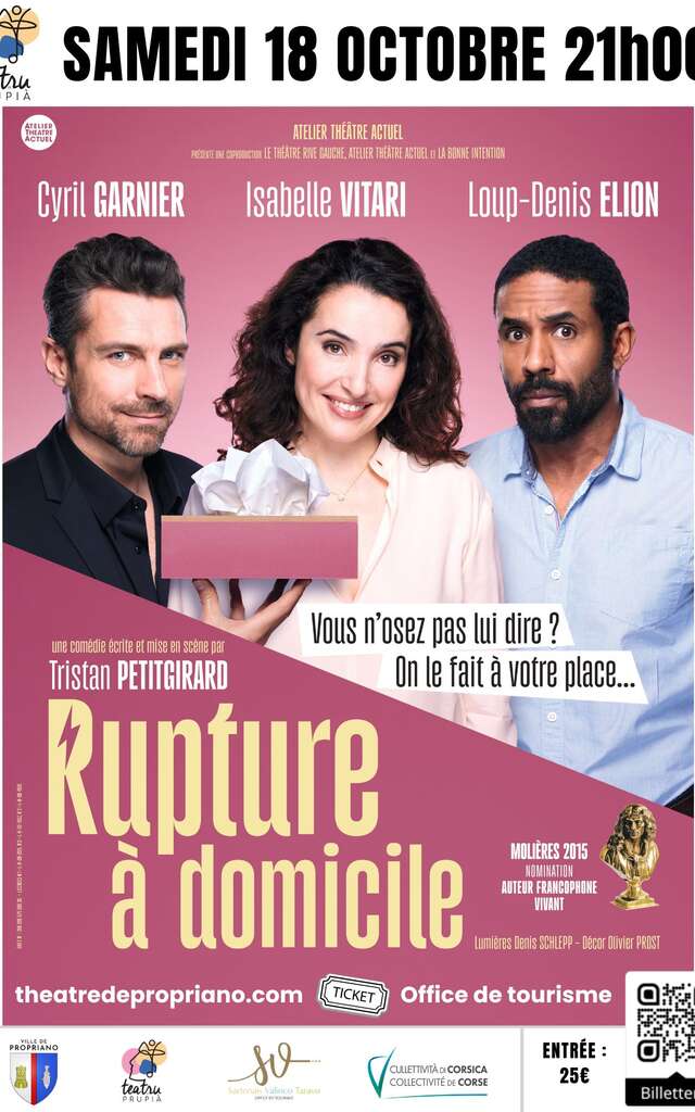 Théâtre "Rupture à domicile"