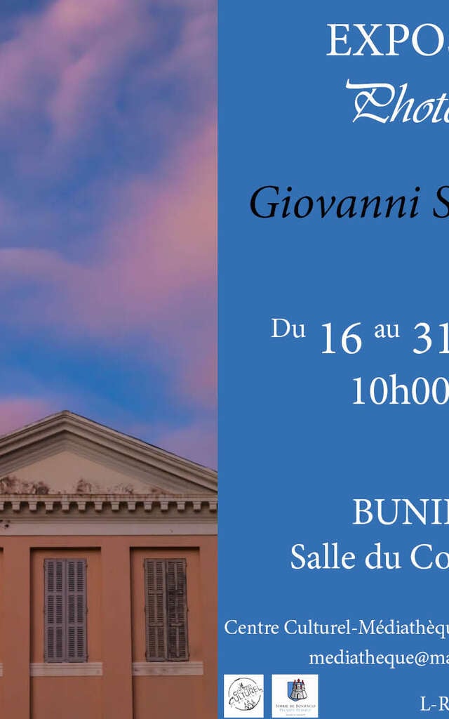 EXPOSITION DU PHOTOGRAPHE GIOVANNI SANTI LAURINI