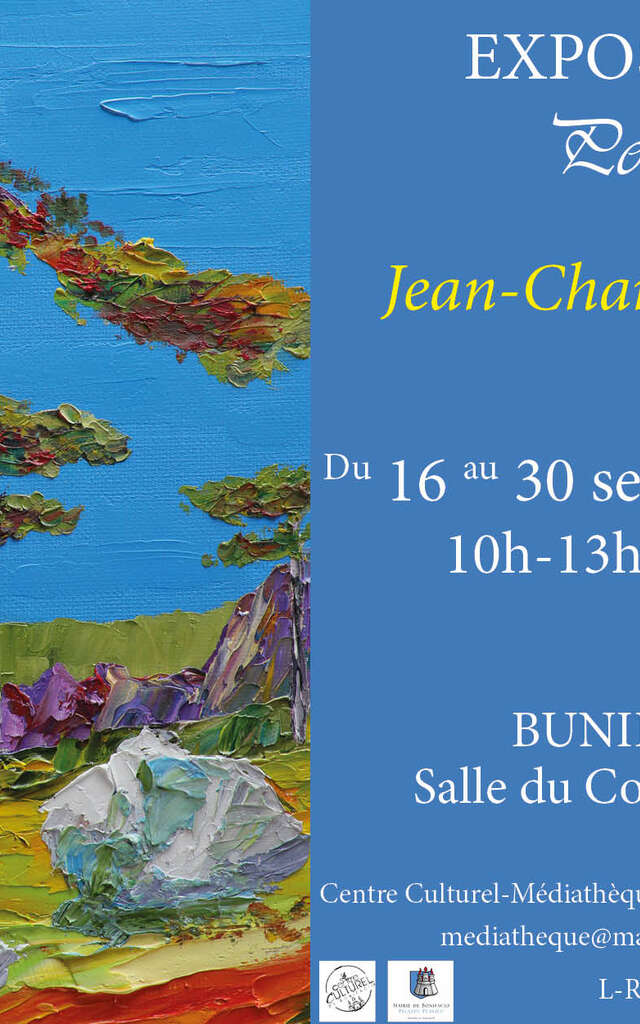 EXPOSITION DE L'ARTISTE PEINTRE : JEAN-CHARLES FABIANI