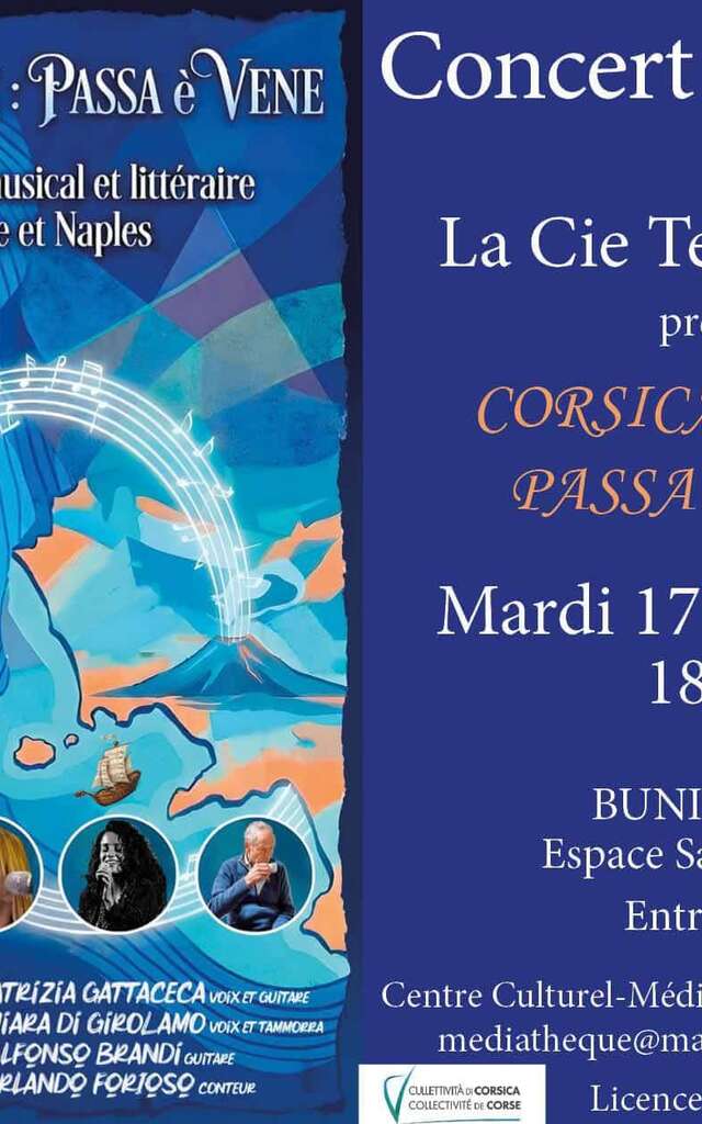 PIÈCE DE THÉATRE : CORSICA-NAPOLI « PASSA È VENE »