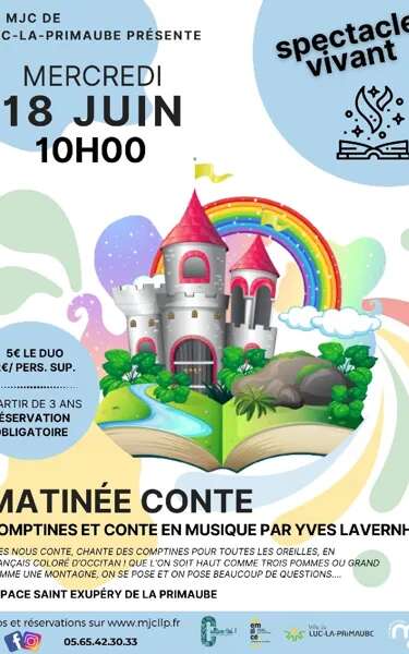 MATINÉE CONTE : Comptines et contes en musique