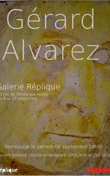 Exposition Gérard Alvarez à la galerie Réplique