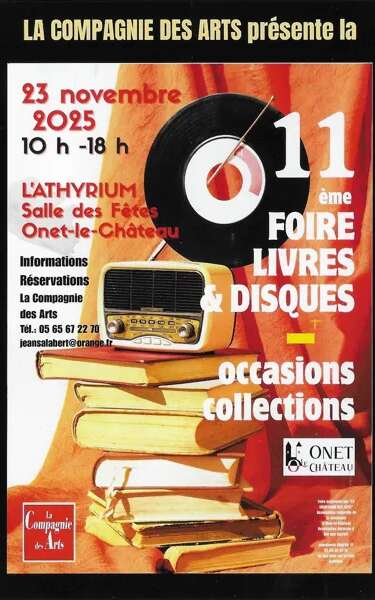 Foire aux livres et disques d'occasion