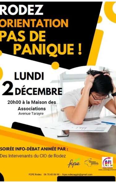 Conférence : "Orientation : pas de panique"