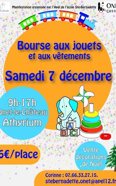 Bourse aux jouets et aux vêtements