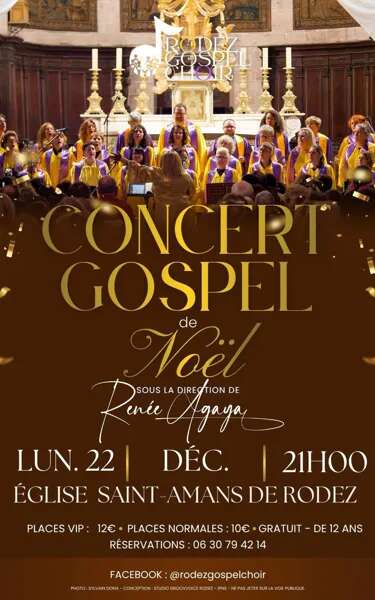 Concert gospel de Noël
