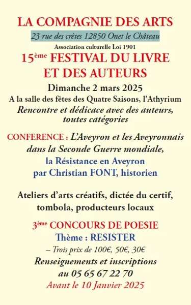 Festival du Livre et des Auteurs