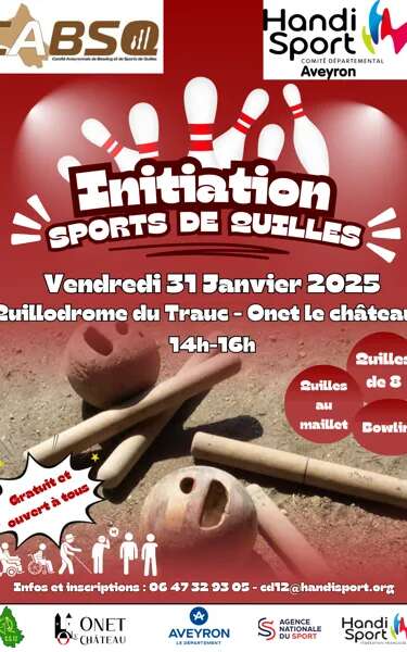 Initiation sports de quilles