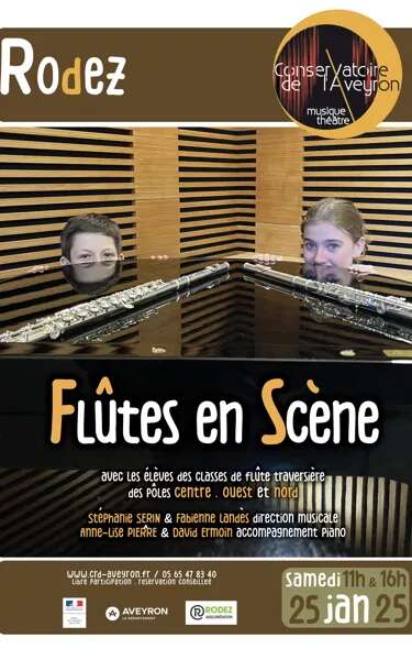 Flûtes en scène