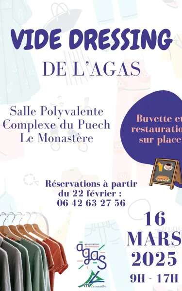 Vide-dressing de l'Agas