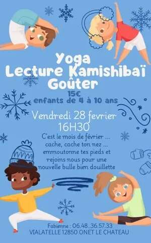 Lecture Kamishibaï - goûter enfants 4-10 ans