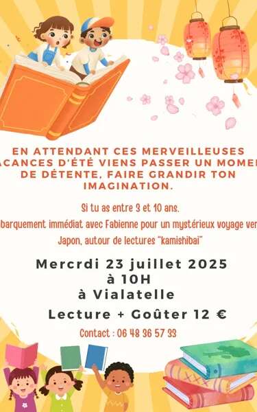 Lecture Kamishibaï - goûter enfants 3-10 ans