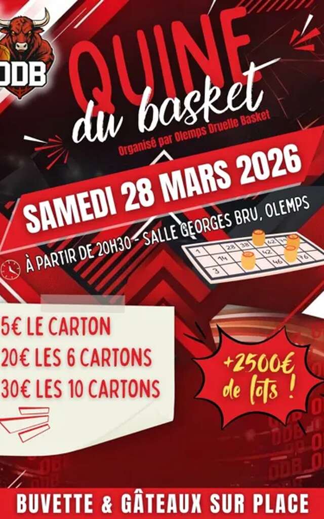 Quine Olemps Druelle Basket