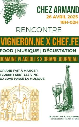 Rencontre Vigneron.ne X Chef.fe