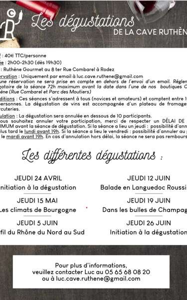 Cave Ruthène : Les climats de Bourgogne