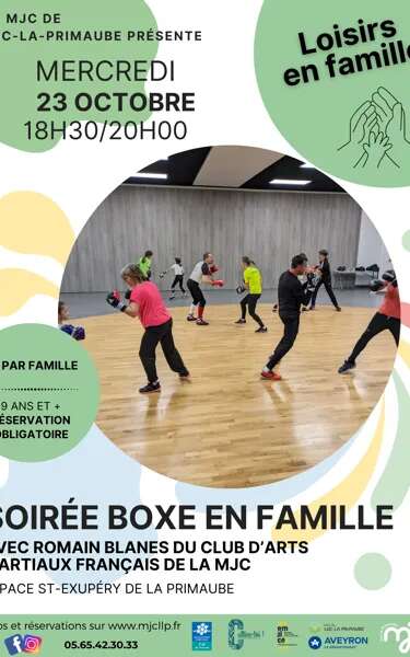 LOISIRS EN FAMILLE : Boxe en famille