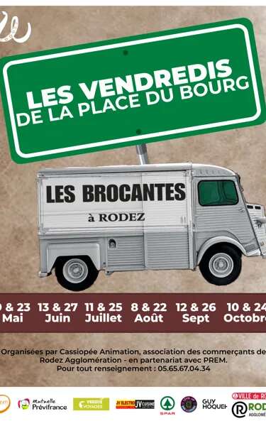 Brocante Place du Bourg Rodez