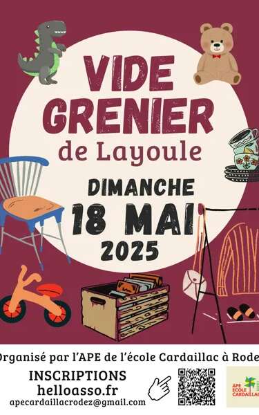 Vide grenier de Layoule