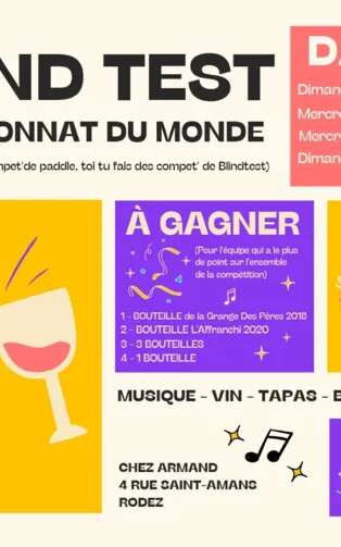 Blind Test Chez Armand - Cave à Boire