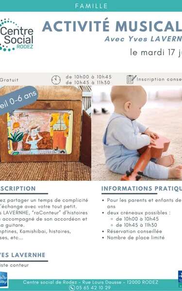 Eveil musical - Parents - Enfants 0-6 ans