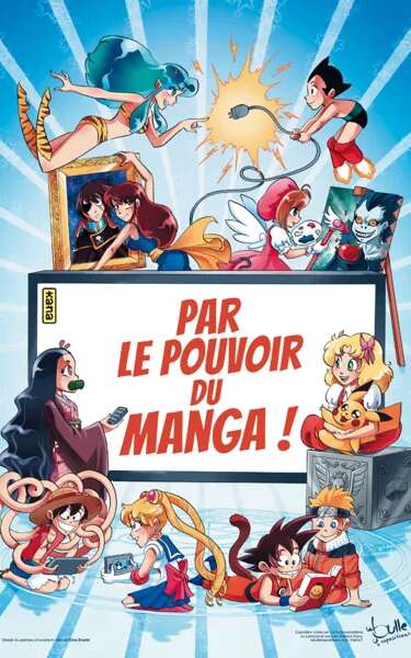Exposition "par le pouvoir du manga"
