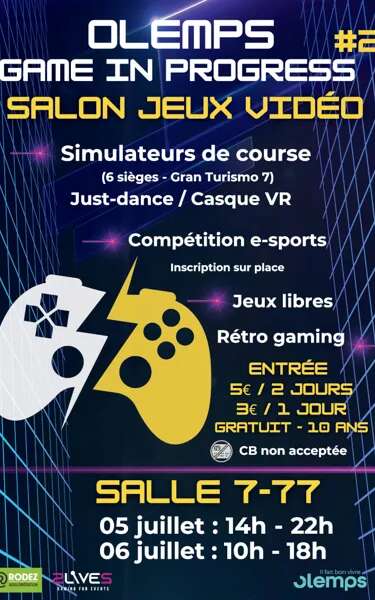 Salon Jeux Vidéo à Olemps