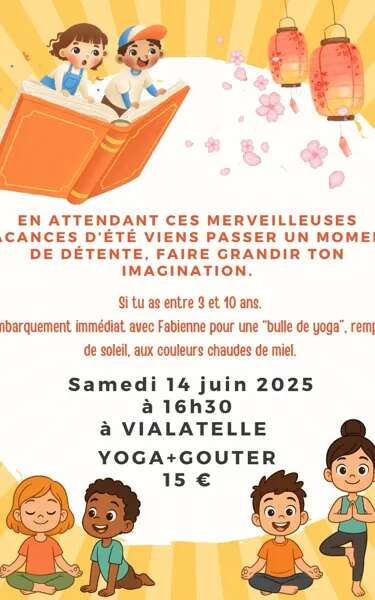 Bulle et Lune : Atelier yoga enfant