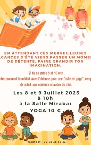 Bulle et Lune : Atelier yoga enfant 3-10 ans