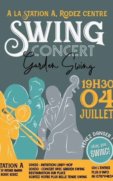 Concert et initation à la dance : "Ça va swinguer à Rodez"