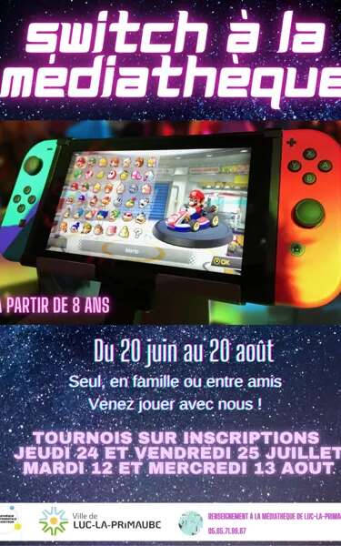Tournoi switch à la médiathèque