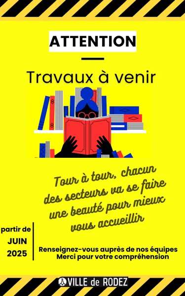 Médiathèque de Rodez ouverte