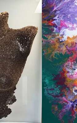 Exposition FLUIDITE DES FORMES ET DES COULEURS