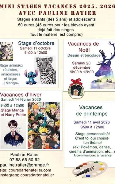 Atelier Sonia Privat : dessin et peinture