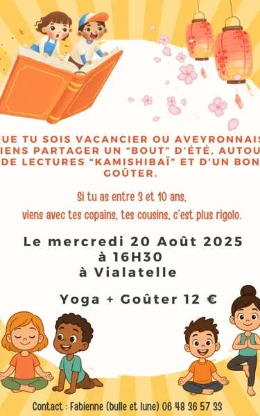 Bulle et Lune : Atelier yoga enfant 3-10 ans