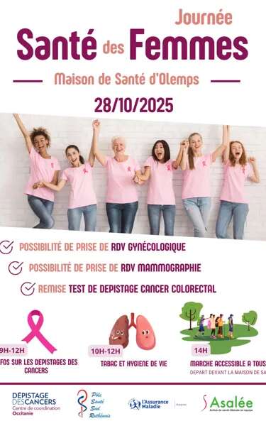Octobre rose : Journée Santé des Femmes