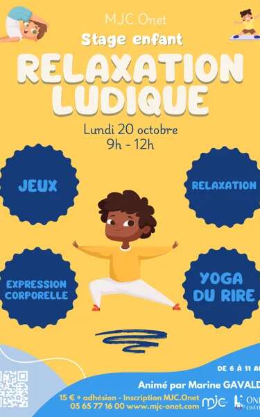 stage enfant Relaxation ludique