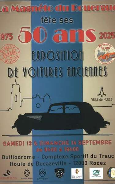 Exposition de voitures anciennes