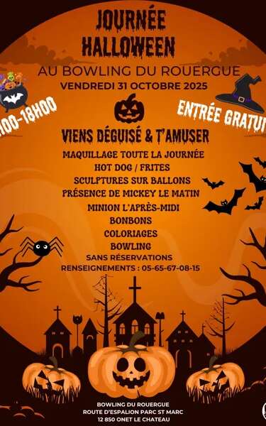 Halloween au Bowling du Rouergue