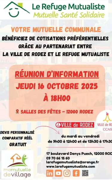 RÉUNION PUBLIQUE MUTUELLE COMMUNALE