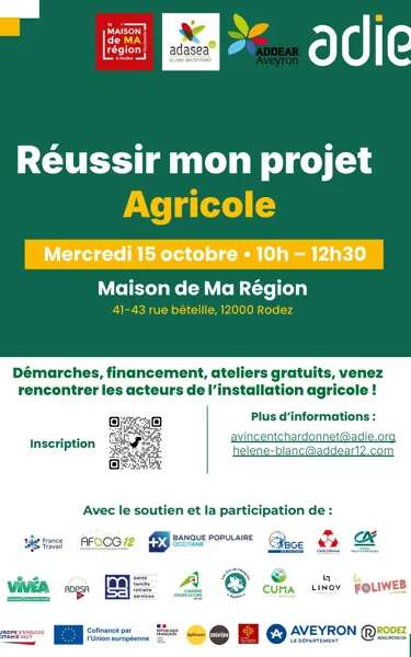 Réussir mon projet agricole