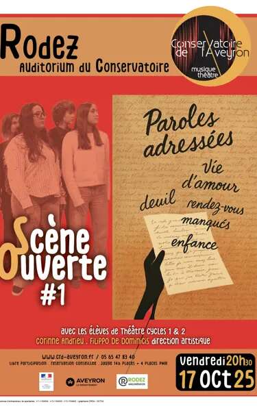 Scène Ouverte : Paroles adressées