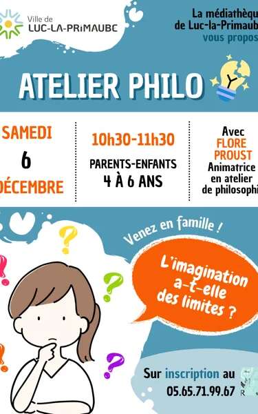 Atelier Philo 4-6 ans