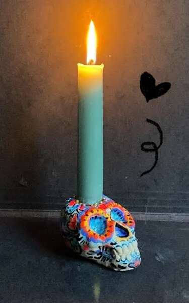 Visite/atelier : "Spécial Halloween : bougeoir Día de los muertos".