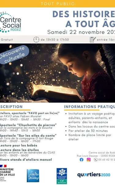 Des histoires à tout âge