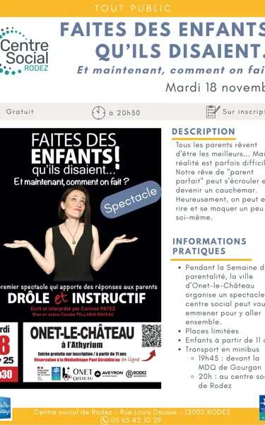 FAITES DES ENFANTS ! QU’ILS DISAIENT... Et maintenant, comment on fait ?