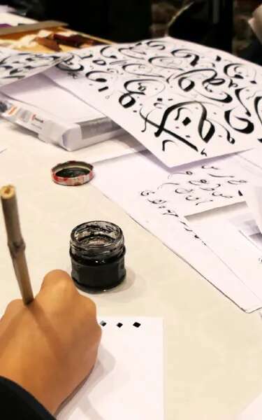 Découverte de la calligraphie arabe (atelier enfant)