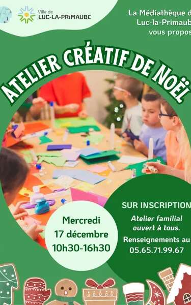 Atelier créatif de Noël