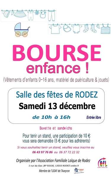 Bourse enfance et puériculture
