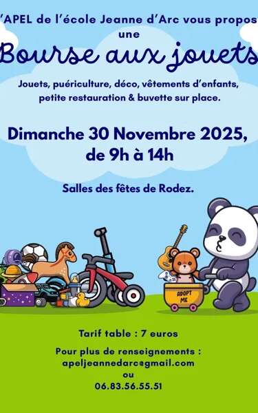Bourse aux jouets